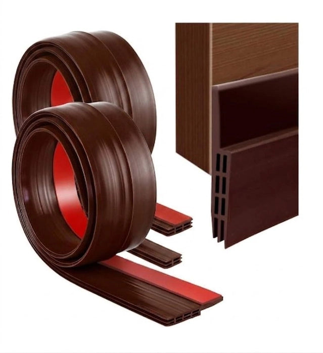 Silicone Door Seal Strip for Doors (Pack of 2)